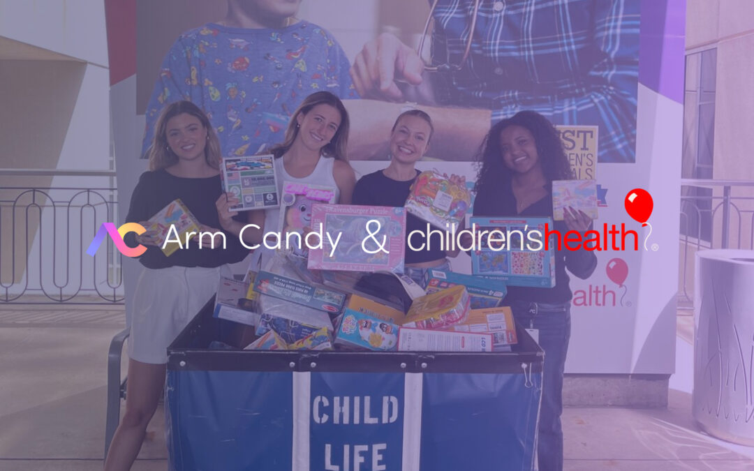 Arm Candy x Children’s Health “Christmas in July” Toy Drive